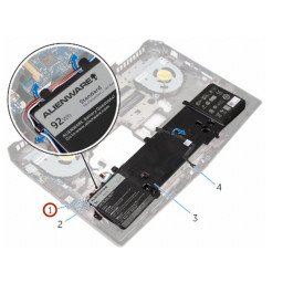 Замена батареи Dell Alienware 15 R2
